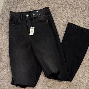 Express Black 90s Boot High Rise Jeans